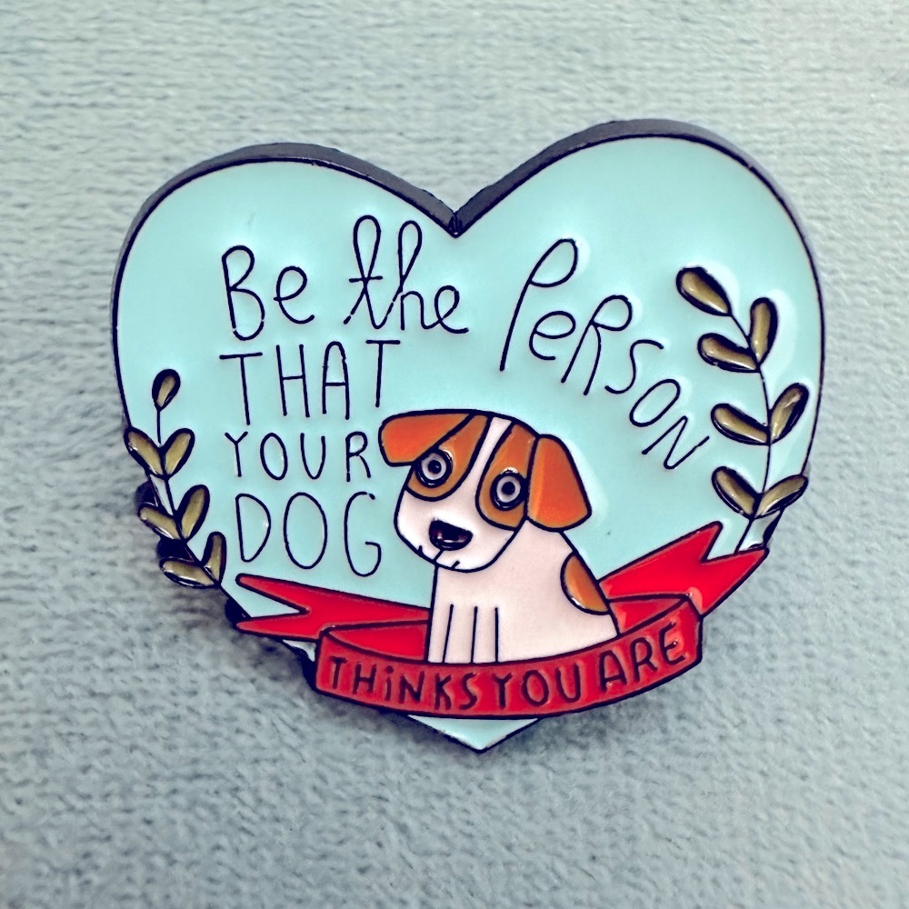 Lapel Pin Dog